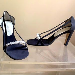 Bottega Veneta Black and lucite dress sandal
